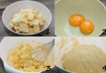 Pie apel berbahan shortcrust pastry dengan putih telur kocok Resep pie dengan krim protein